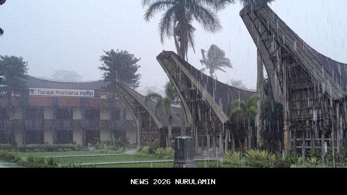 Cuaca Tana Toraja 21 Oktober 2025: Hujan Ringan Siang Hari
