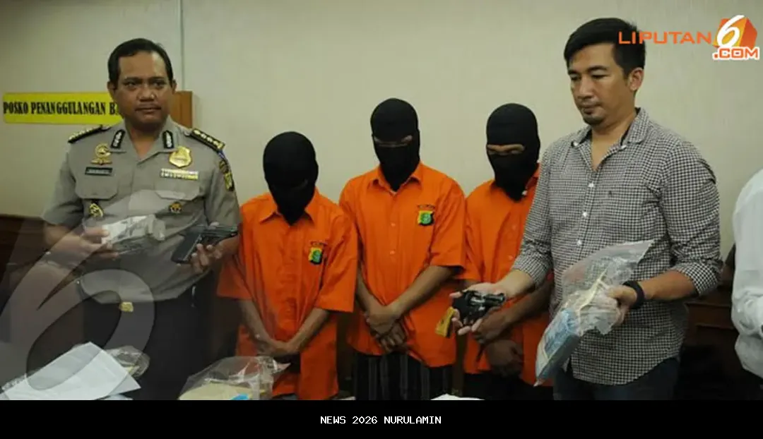 Perampok Minimarket Bersenjata Dibekuk di Magetan