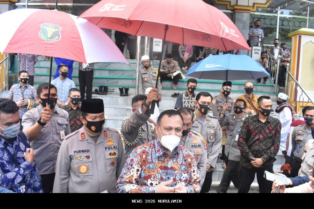 Kunjungan Dir Intelkam Polda Lampung ke SDN 1 Way Lubuk untuk Program Makanan Bergizi Gratis