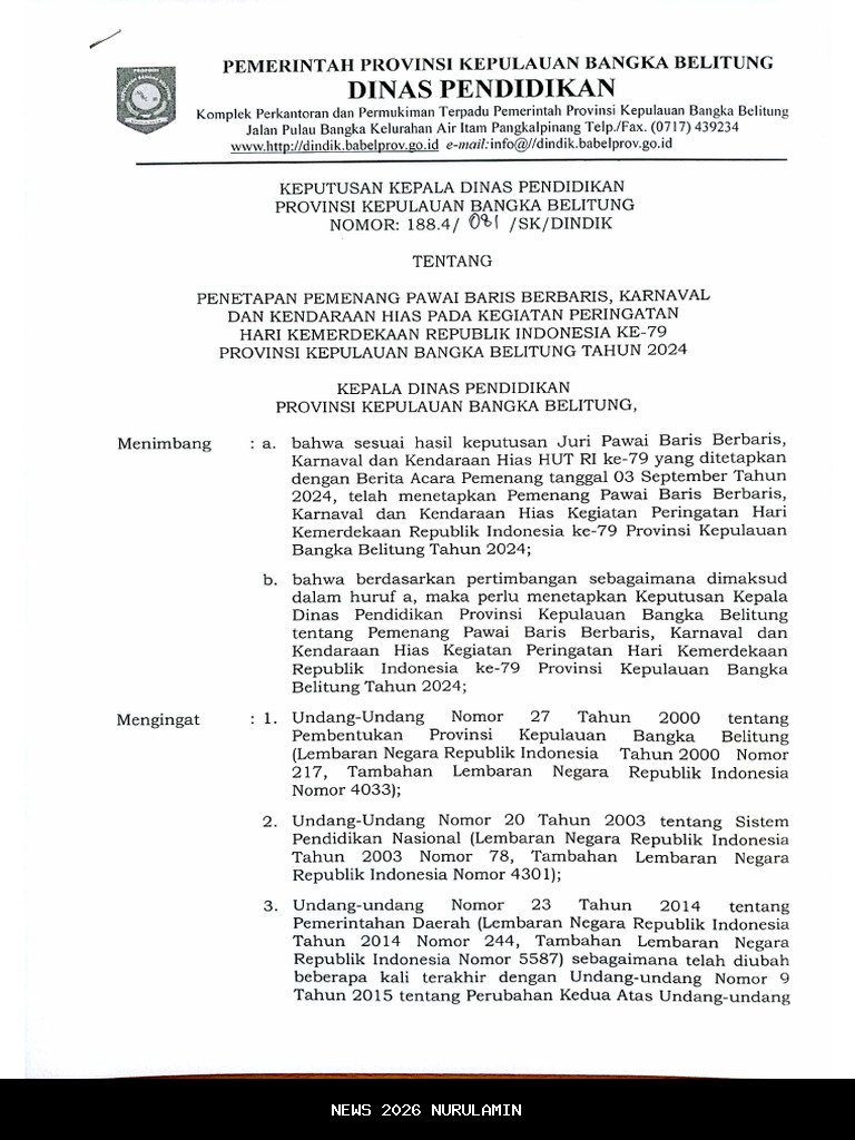 Kilau Pawai Kendaraan Hias Bandung 2025