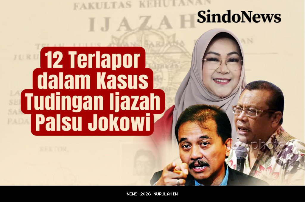 Akhirnya Terungkap: Hanya 8 dari 12 Terlapor Kasus Ijazah Jokowi Jadi Tersangka