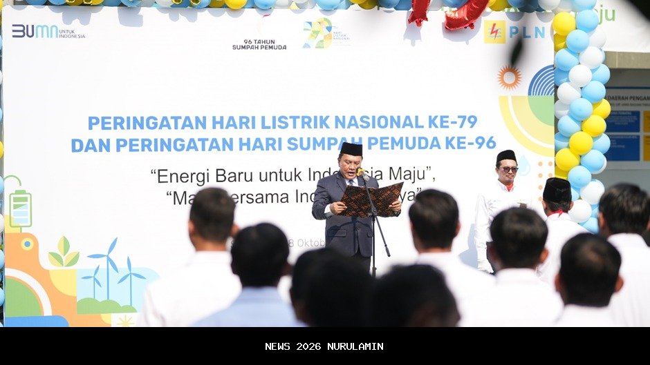 PLN Merayakan Hari Listrik Nasional dan Sumpah Pemuda dengan Berbagi Cahaya, Menumbuhkan Harapan