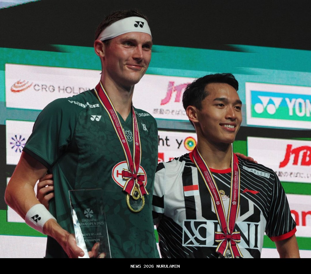 Jonathan Christie Kalahkan Shi Yu Qi, Juara Denmark Open 2025