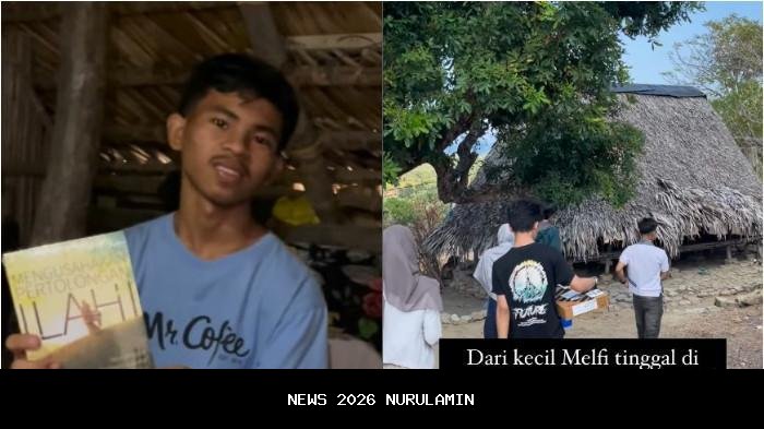 Melfi, Pemuda Pulau Sawu, Orang Pertama yang Kuliah di UI, Rumah Hancur Dihantam Badai