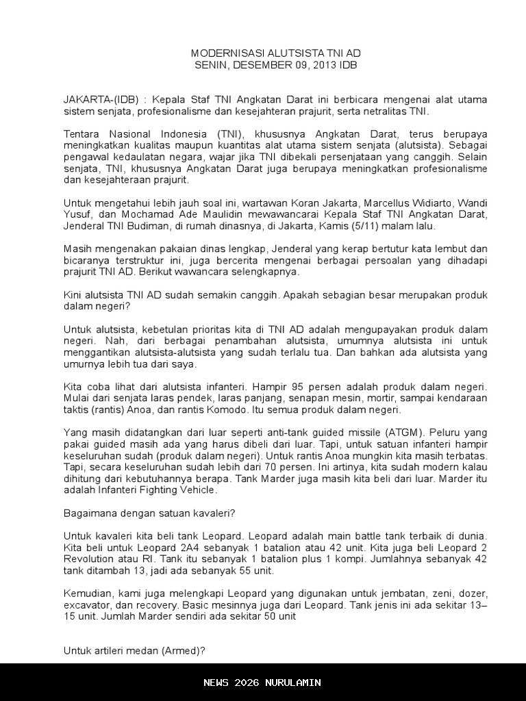 Inovasi Tak Henti, Len Dorong Integrasi Teknologi Alutsista Modern