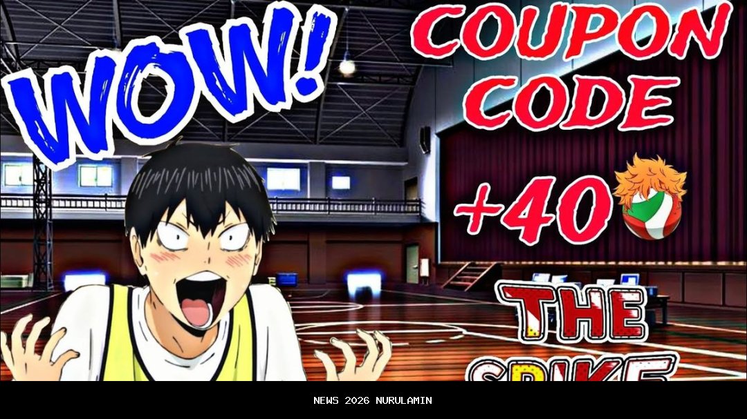 Kode Kupon The Spike: Cerita Bola Voli Gratis 12 November 2025