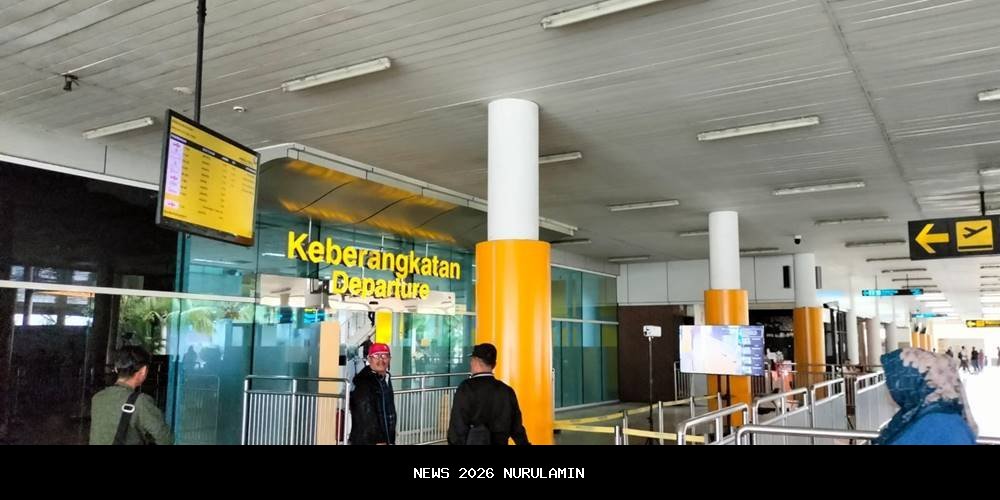 Jadwal Penerbangan Bandara Sultan Thaha Jambi 24 Oktober 2025