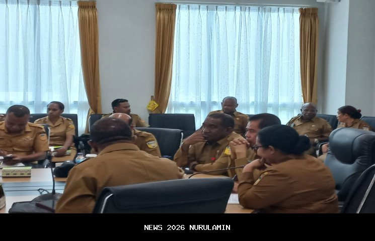 Mendekati Akhir Tahun, Gubernur Papua Ubah Kepemimpinan SKPD