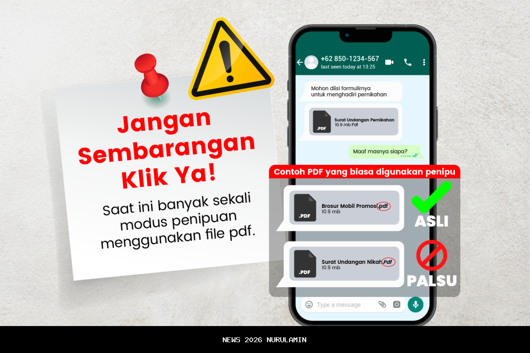 Waspada! Modus Penipuan Baru Menggunakan Nama PKH 2025! Jangan Klik Sembarangan!