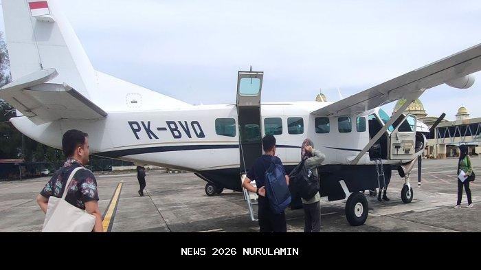 Cuaca Buruk Tunda Penerbangan Susi Air Kutacane-Banda Aceh Selama Satu Jam