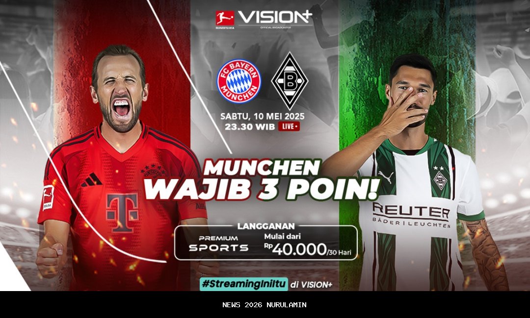 Link Live Streaming Bayern Munchen vs Club Brugge: Jadwal, Preview, dan Statistik Liga Champions 2025-2026