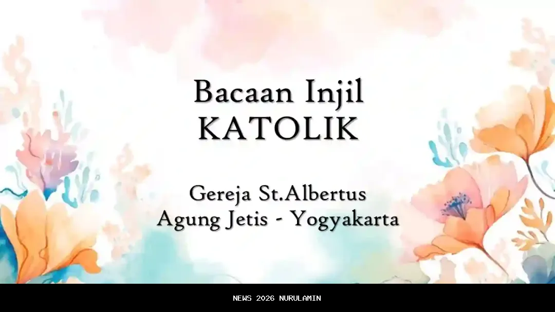 Bacaan Injil Katolik Hari Ini, 24 September 2025