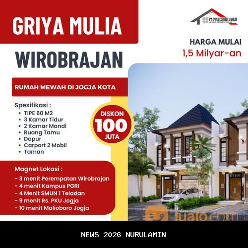Nirwana Villas Malioboro: Hunian Mewah dan Investasi Cemerlang di Yogyakarta