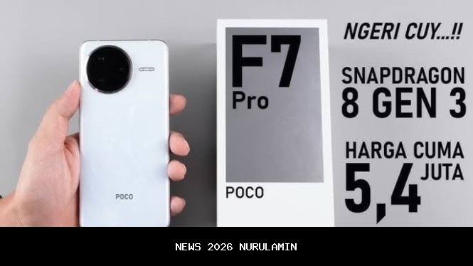 POCO F7: HP Rp5 Jutaan dengan Performa Flagship! Snapdragon 8s Gen 4, Tahan Air, dan Kencang!