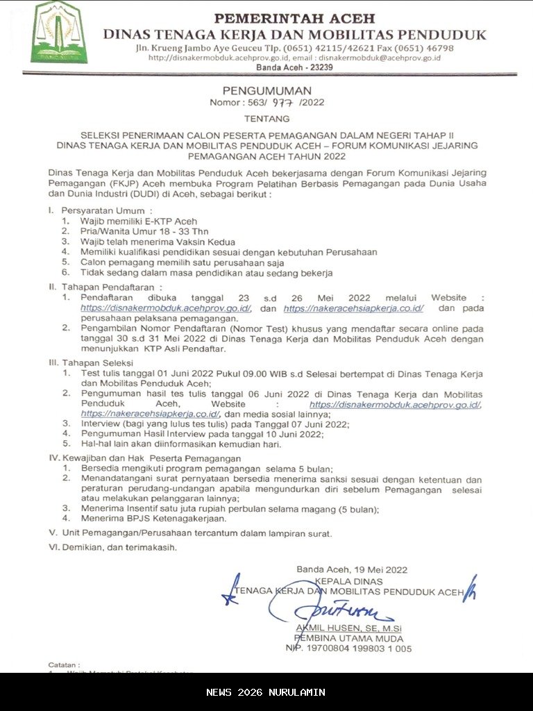 Daftar Sekarang! Seleksi Magang Kementrian PANRB 2025 Batch 2