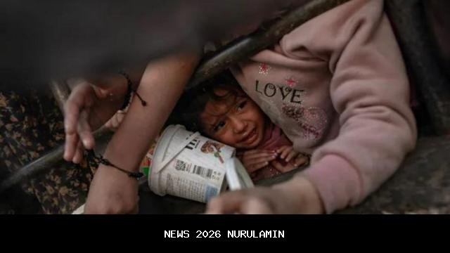 Musim dingin, badai, dan kelaparan menghancurkan Gaza