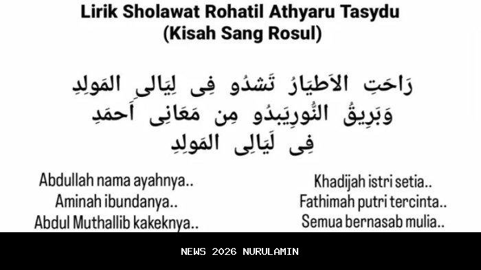 Sholawat Rohatil Athyaru Tasydu: Lagu Religi untuk Nabi Muhammad SAW