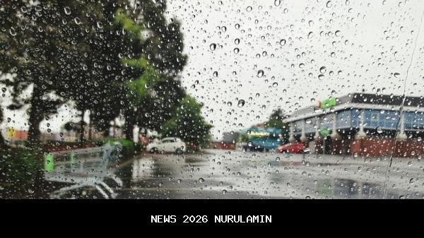 Cuaca Hari Ini Tasikmalaya: Hujan Ringan dan Suhu Menurun