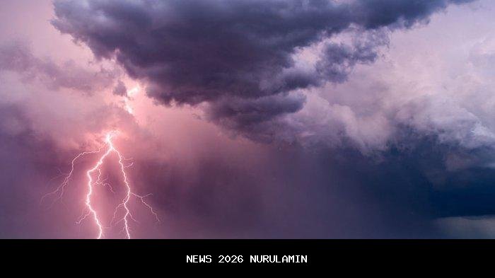 Prakiraan Cuaca Palembang Hari Ini, Hujan Sepanjang Hari