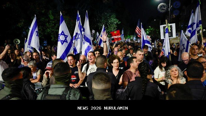 VIDEO - Karier Netanyahu Terancam, Rakyat Israel Desak Mundur