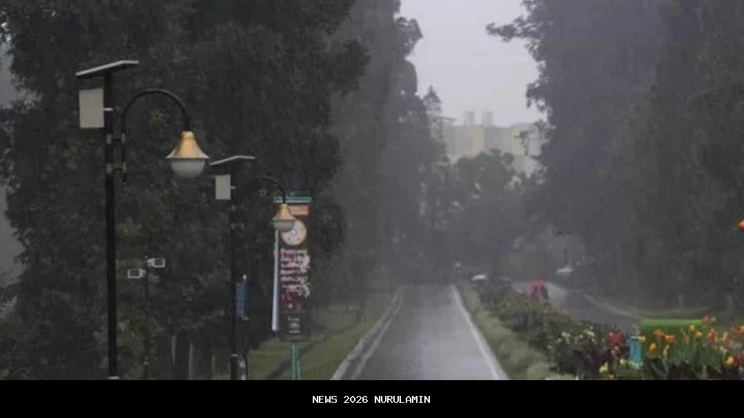 Prakiraan Cuaca Solo 21 Oktober 2025: Hujan Petir, Siapkan Jas Hujan