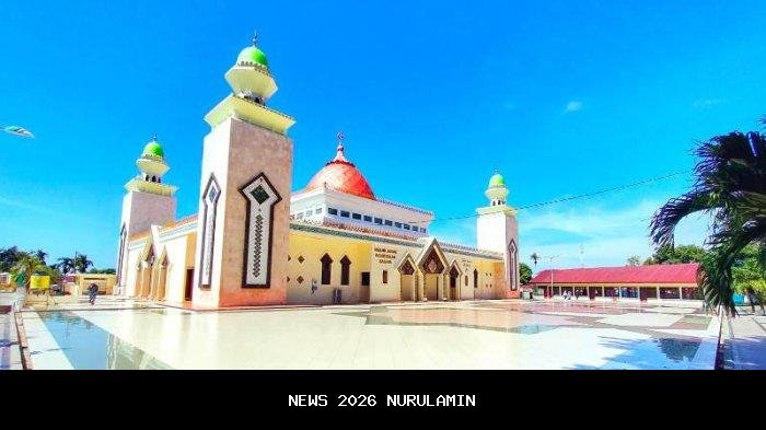 Tgk Mawardi di Masjid Agung Babussalam, Khatib dan Imam Shalat Jumat Kota Sabang Hari Ini