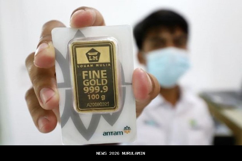 Harga emas naik sedikit pagi ini, cek daftar!
