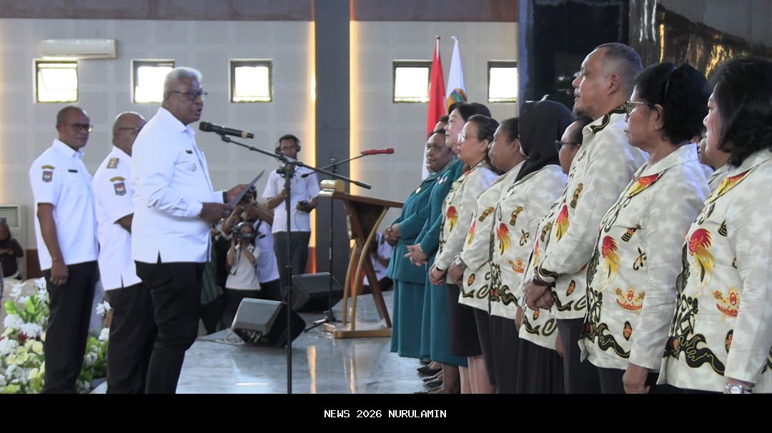 Bupati Pesawaran Lantik Pengurus TP PKK, Dekranasda, Perwosi, Posyandu, dan Bunda Literasi Kecamatan 2025–2030