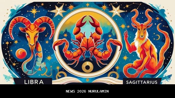 Ramalan Zodiak Libra, Scorpio, Sagitarius Hari Ini: Cinta, Karier, Keuangan
