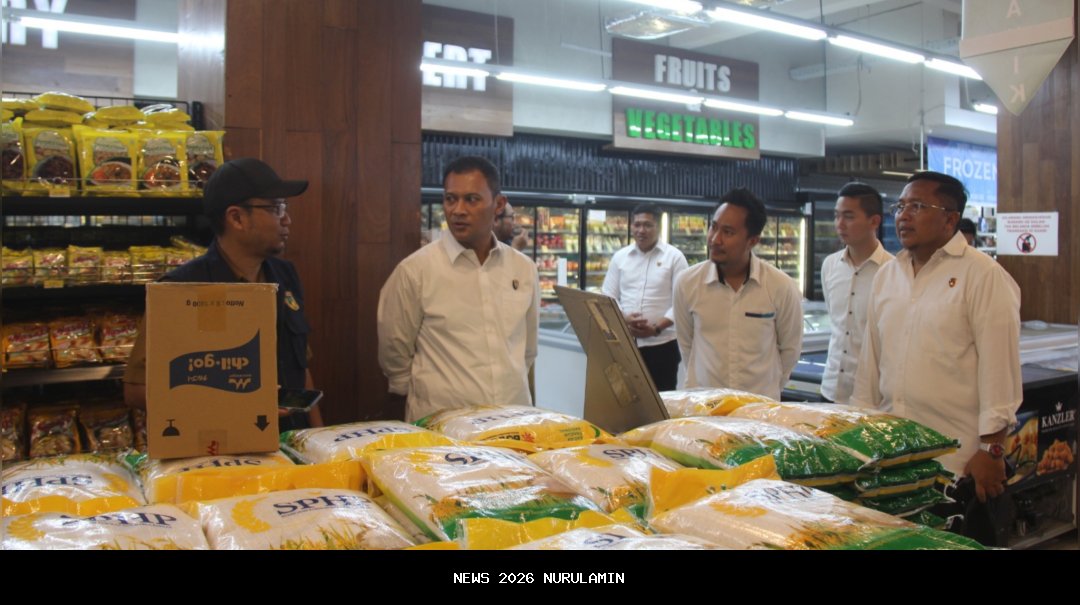 Tim Pengendali Harga Beras Sulteng Lakukan Pemeriksaan di Pasar dan Toko Modern Palu