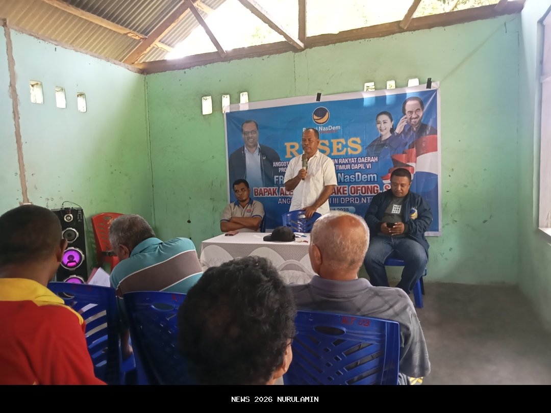 Reses di Desa Lolong, Alex Ofong Ungkap Strategi Perjuangan Pembangunan Jalan Lembata