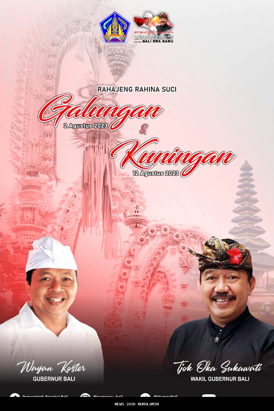 Pemprov Bali Lakukan Gotong Royong Terencana Jaga Ekologi Pulau Dewata