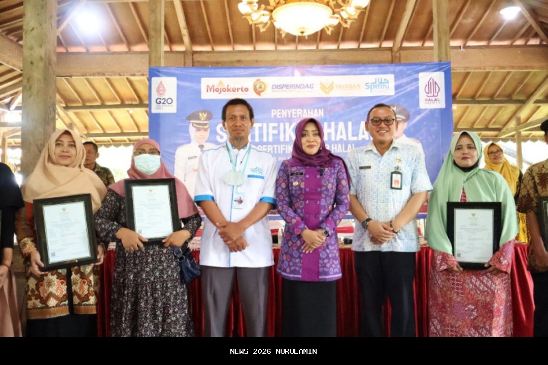 Bupati Mojokerto Dorong Sertifikasi Halal untuk IKM dan UMKM