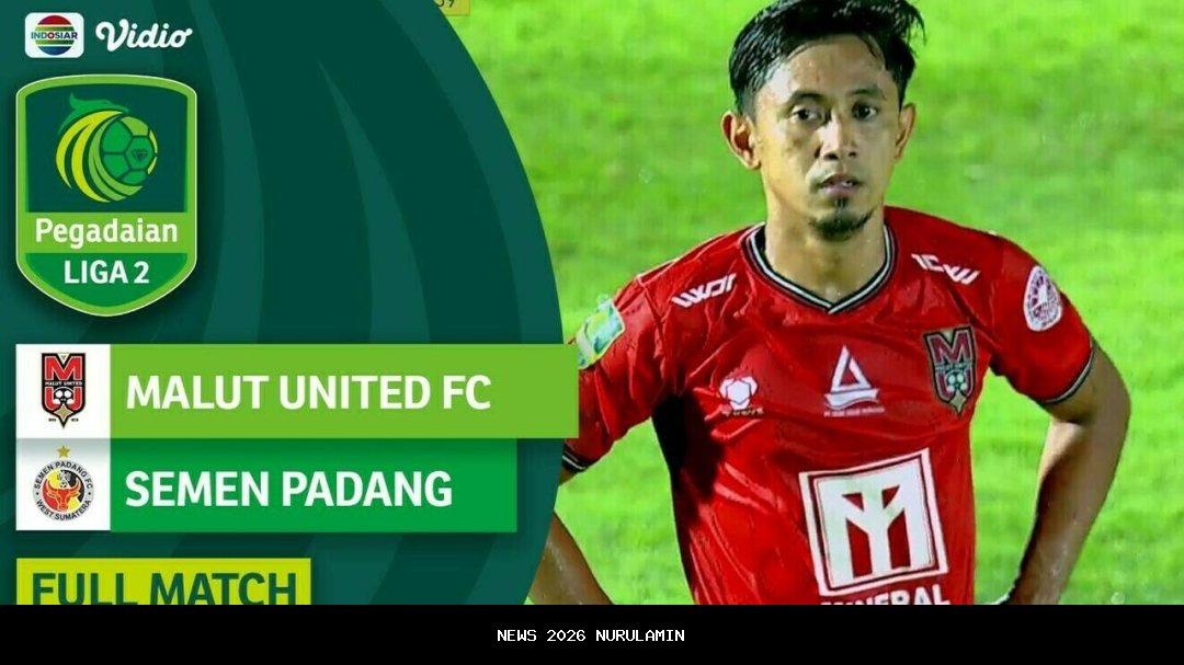 Hasil Pertandingan Malut United vs Semen Padang 1-0