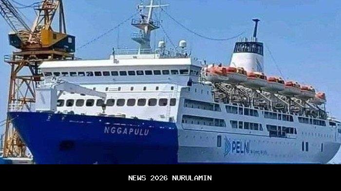 Jadwal KM Nggapulu 27 Oktober - 19 November 2025: Rute Surabaya, Jakarta, Makassar