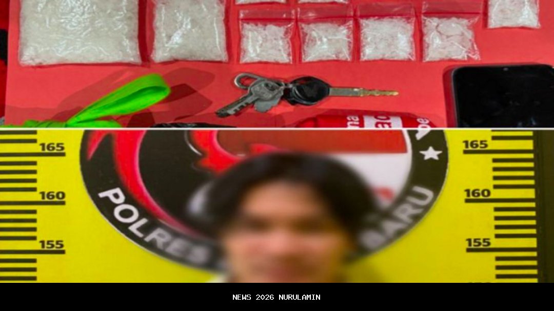 Empat Pengedar Ditangkap dalam Sehari, 15 Gram Sabu Disita!