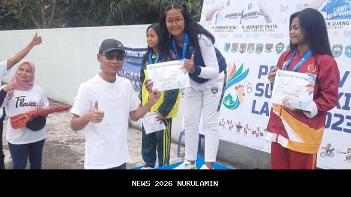 Reski Erik Saputra, Juara Emas Renang Porprov Sumsel 2025