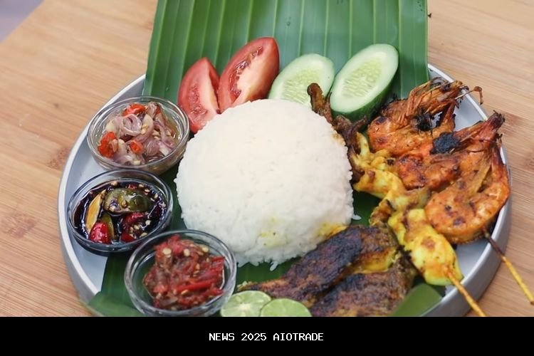 Resep Seafood Bakar Jimbaran Devina: Rasa Ikan, Udang, Cumi dengan 3 Sambal Bali yang Menggugah Sele