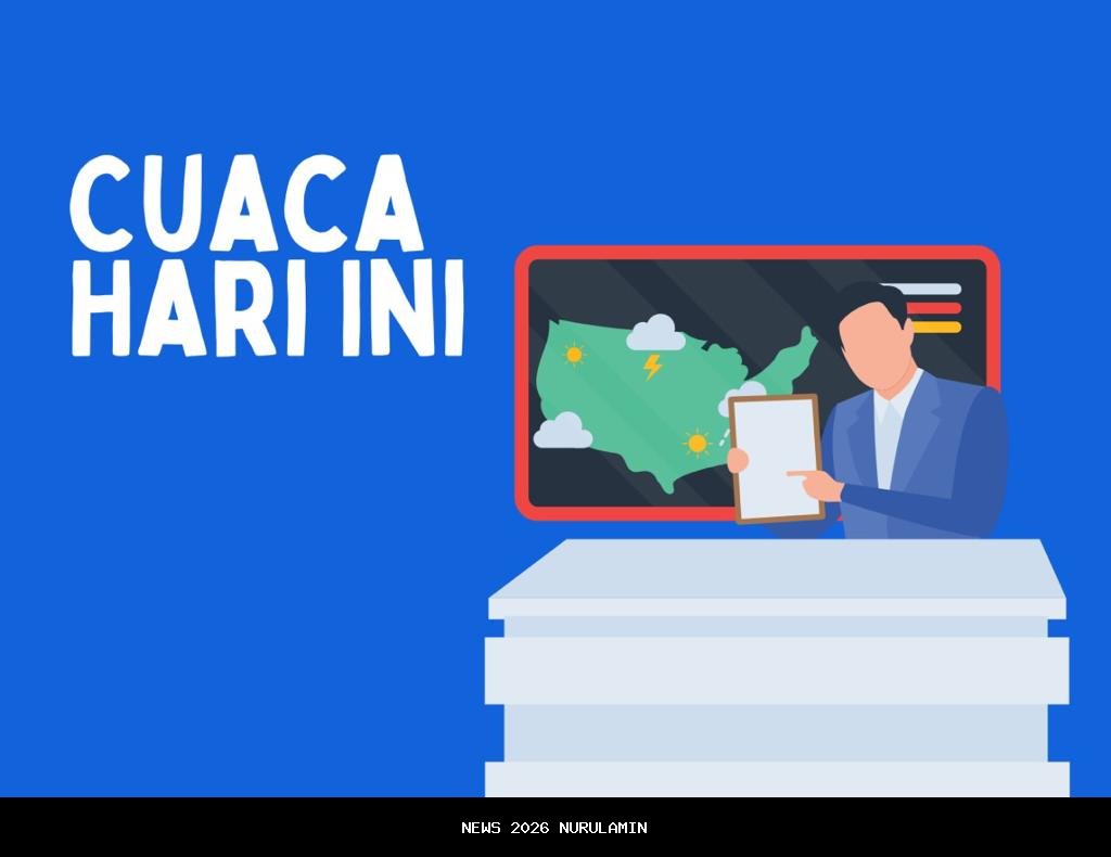 Cuaca Maluku Utara Hari Ini: Morotai Hujan, Kepulauan Sula Cerah