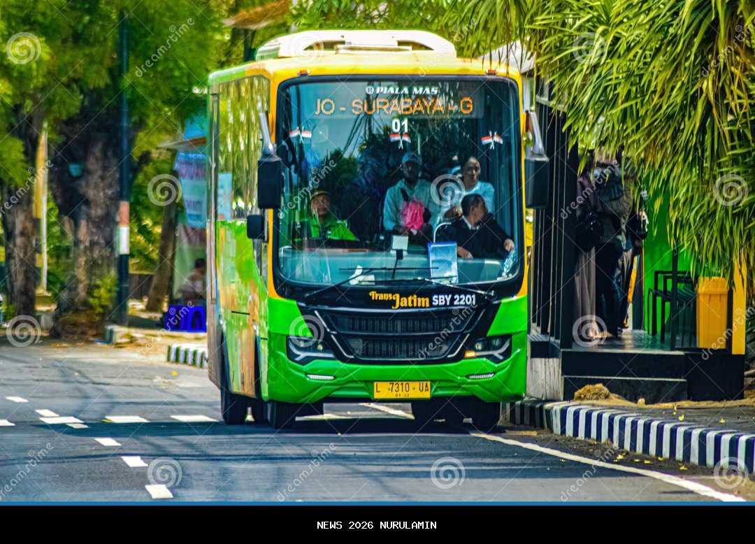 Naik Bus Trans Jatim Lebih Hemat, Turun di Batu Ekonomis Park