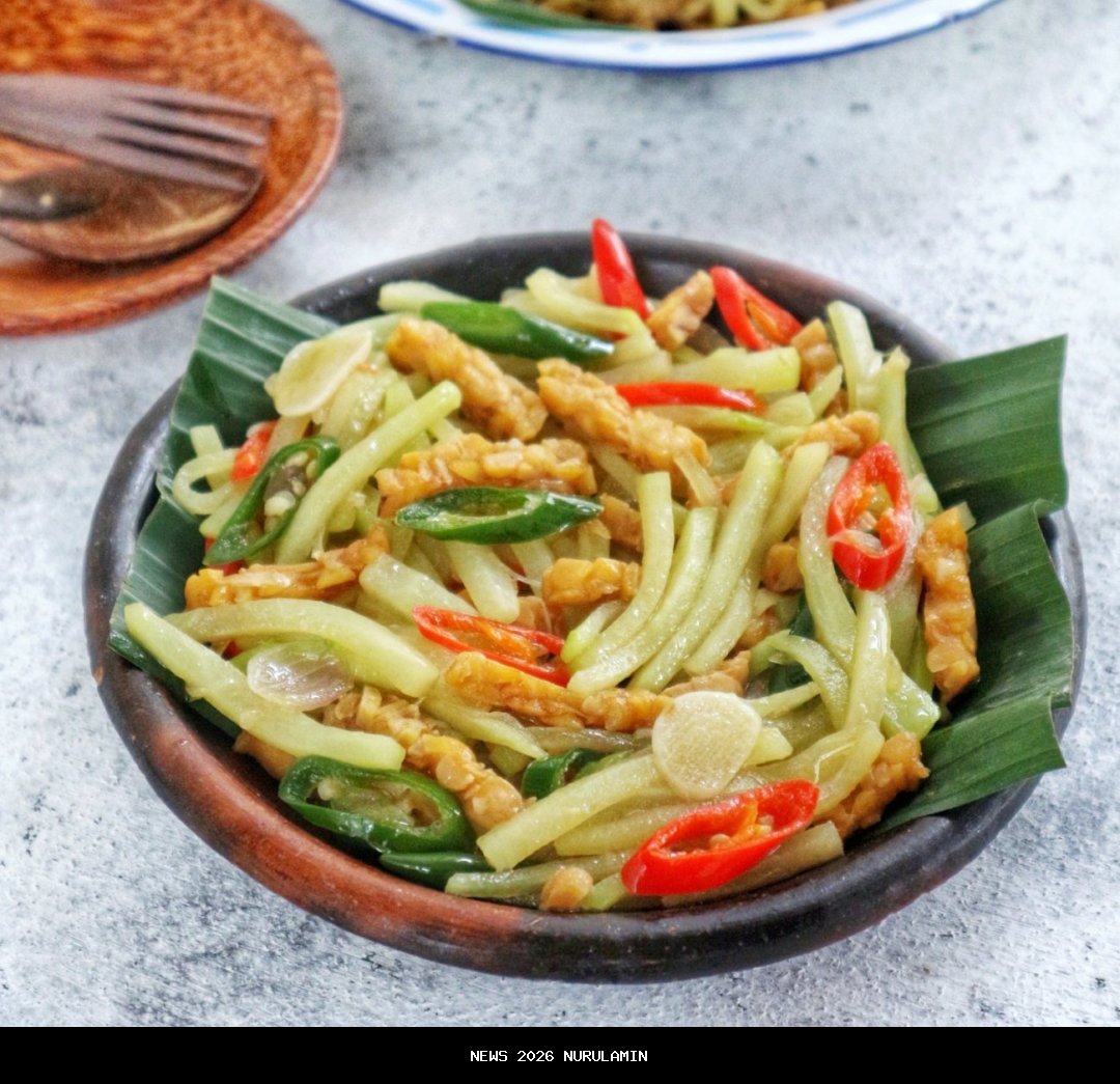 Resep Tumis Labu Siam Cabai Hijau Spesial