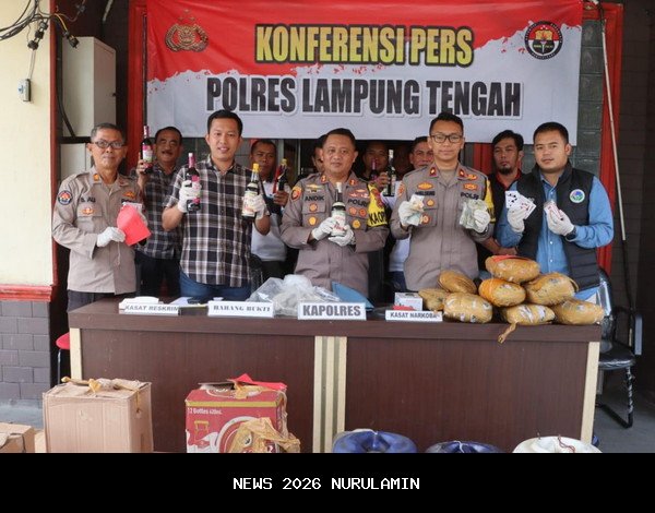 Kapolres Lampung Selatan Ikut Krakatau Beach Run 2025