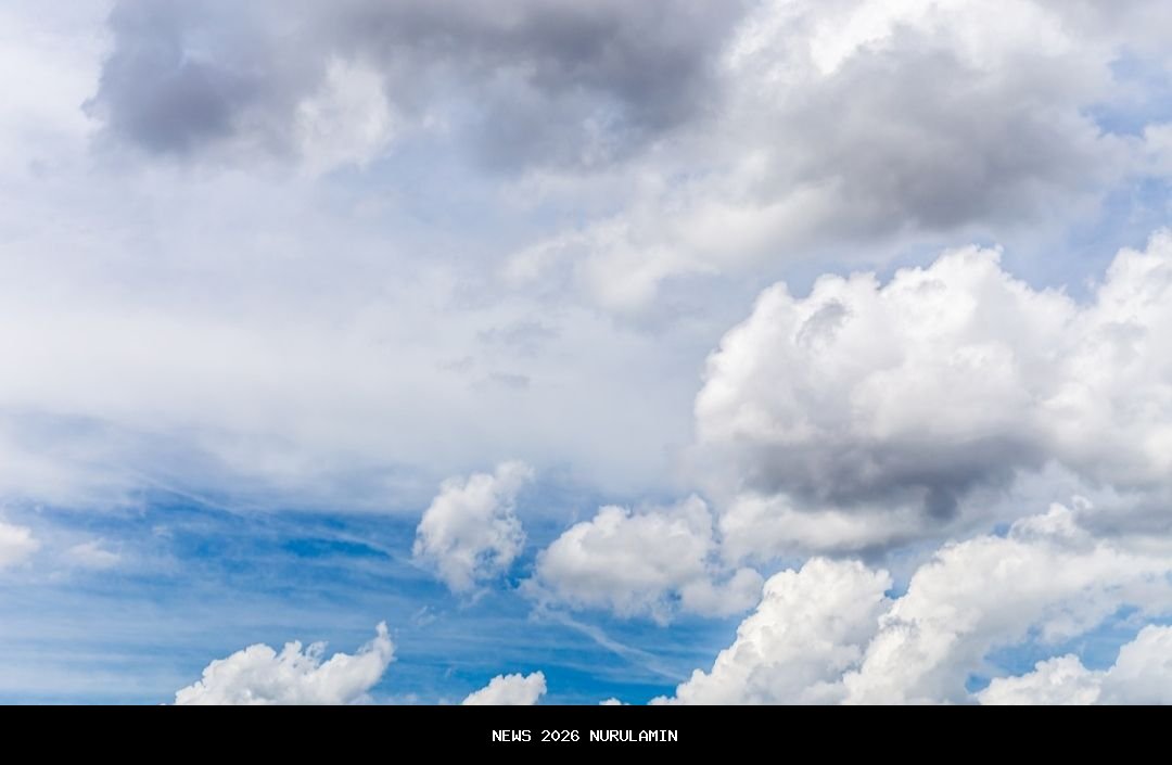 Cuaca Bogor Hari Ini: Hujan Pagi Sampai Sore, Malam Cerah