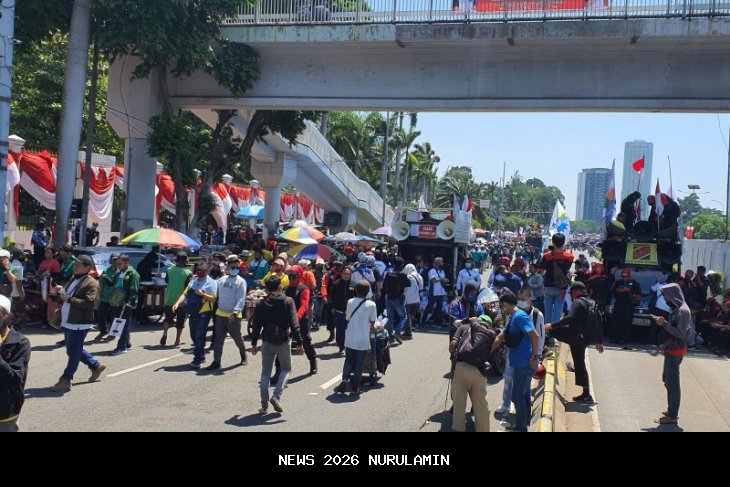 Hari Tani Nasional: Rute Demo Jakarta ke DPR RI Dijaga 8.340 Personel