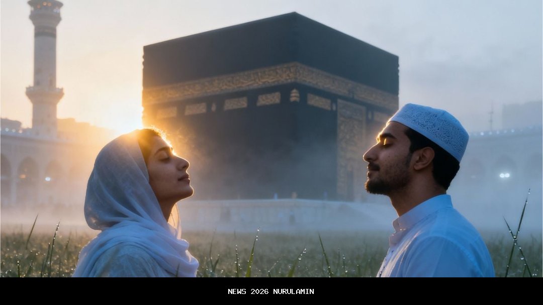 15 Ide Edit Foto Romantis Pasangan dengan Nuansa Islami