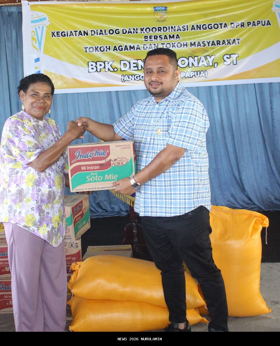 Golkar Papua Berhenti Puasa 20 Tahun, Denny Henrry Bonai: Terima Kasih Pak Gub Mathius Fakhiri!