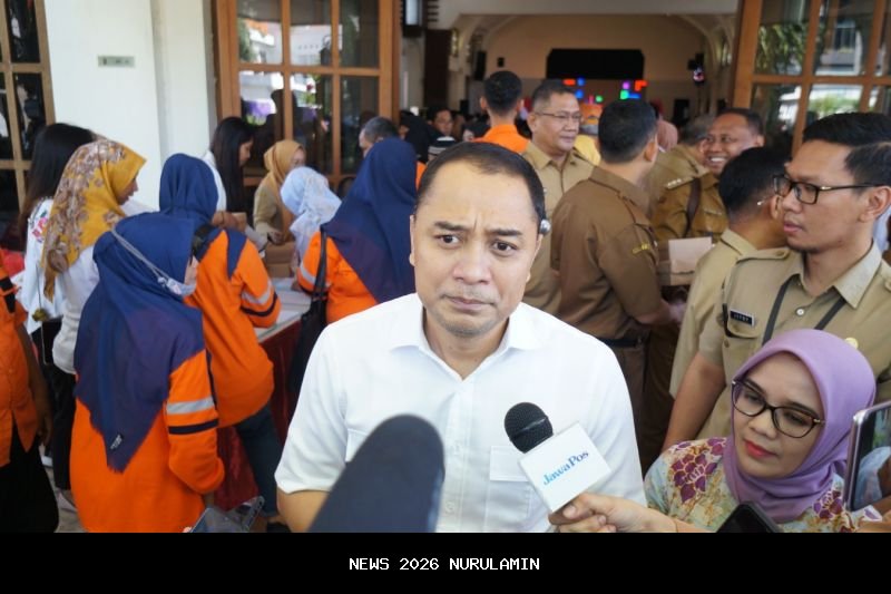 Pembukaan Bank Sampah di RW 3 Bubutan Surabaya, Eri Cahyadi Sebut Jadi Contoh Terbaik