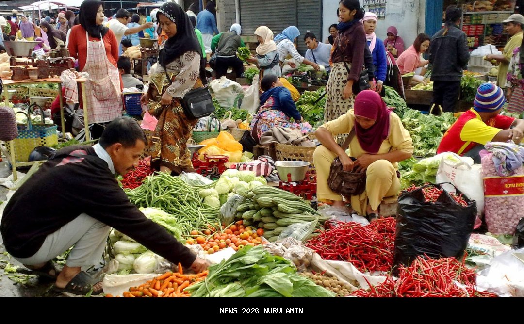 Pasar Terisi: Harga Sembako Stabil di Pertengahan Desember 2025
