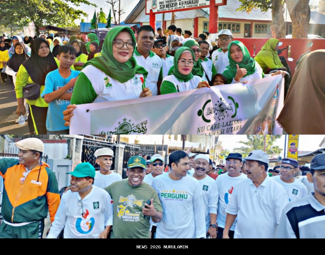 HSN dan POPP 2025: 2000 Santri Sulut Padati GOR Duasudara Bitung untuk Berdzikir dan Doa Bersama