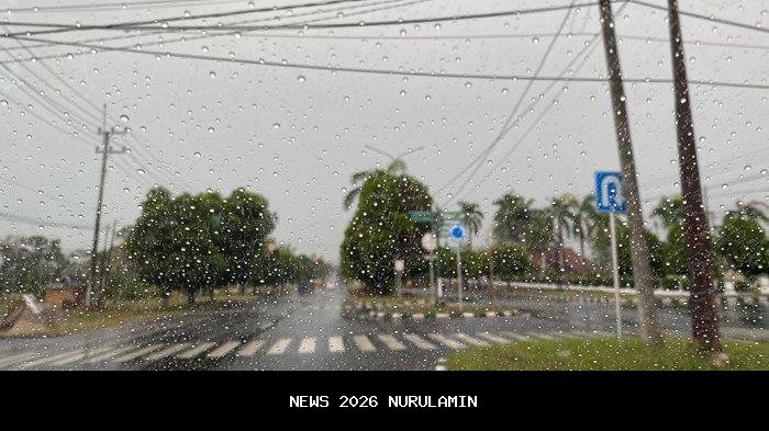 Prakiraan Cuaca Grobogan, Senin 27 Oktober 2025: Sore Hari Berpotensi Hujan Ringan